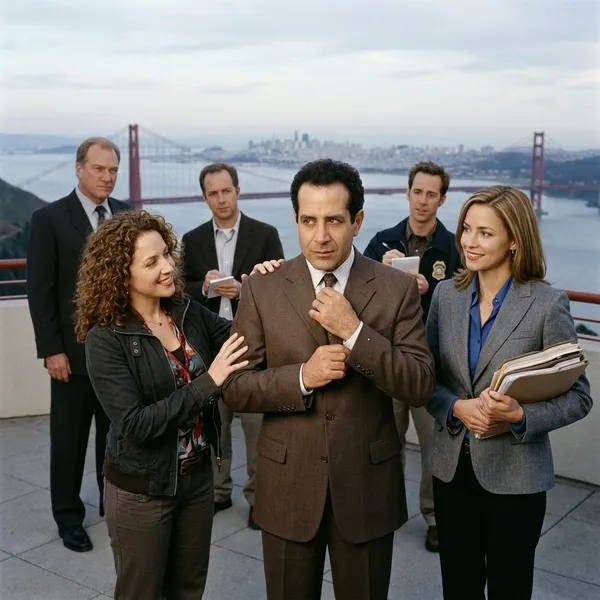 Key recurring actors in Monk
