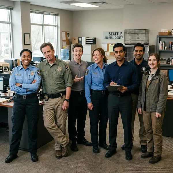 cast of animal control tv series