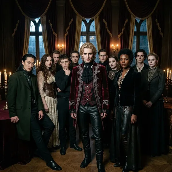 Who joined the cast of The Vampire Lestat?
