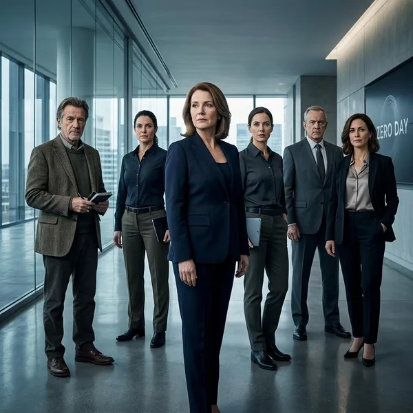 cast of zero day tv series