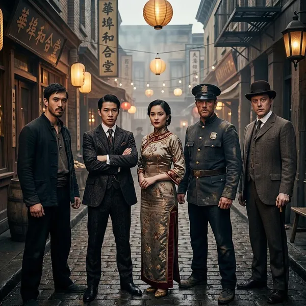 warrior tv series cast